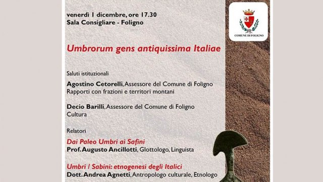 Umbrorum gens antiquissima Italiae